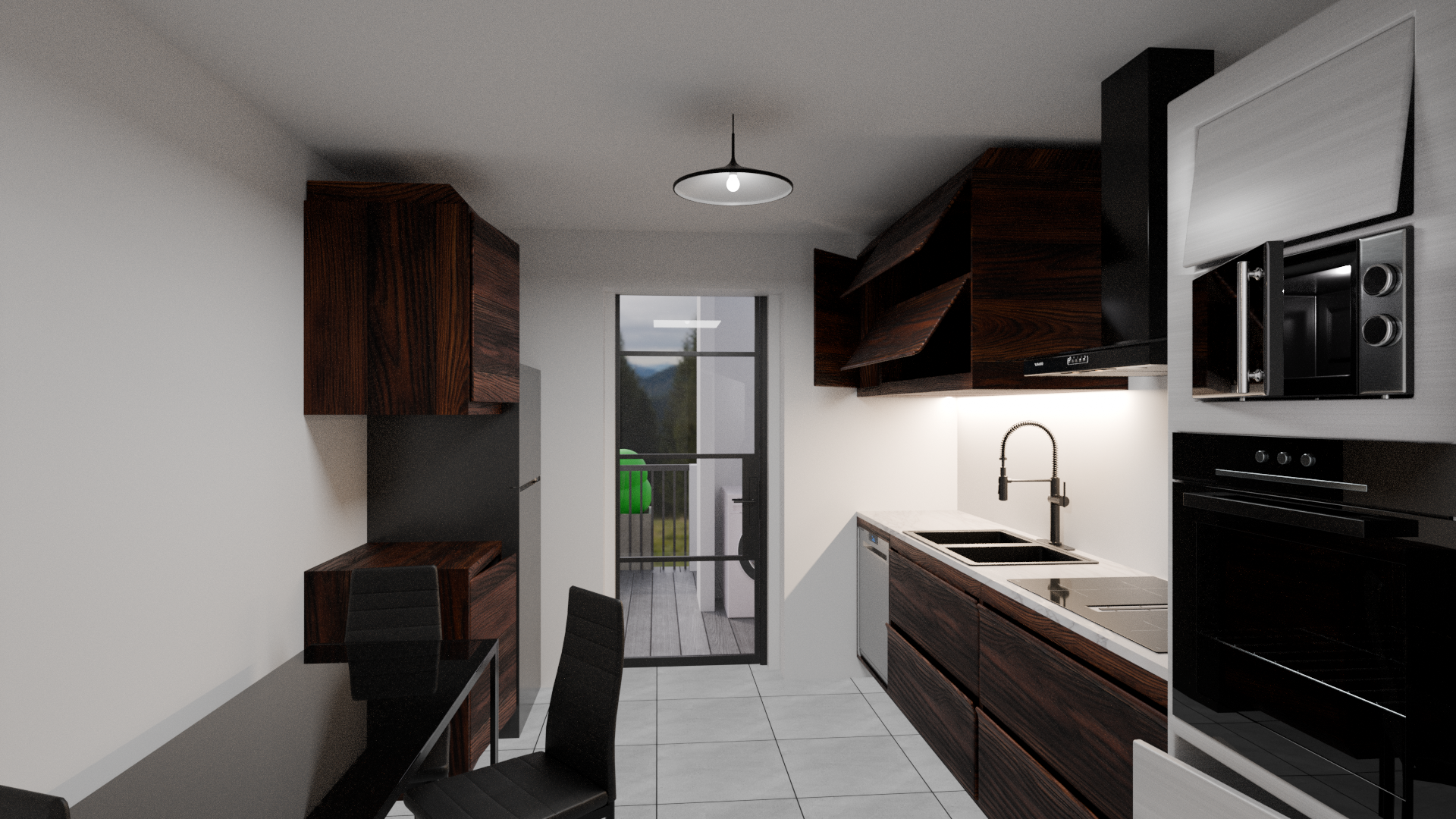 3D rednder cucina